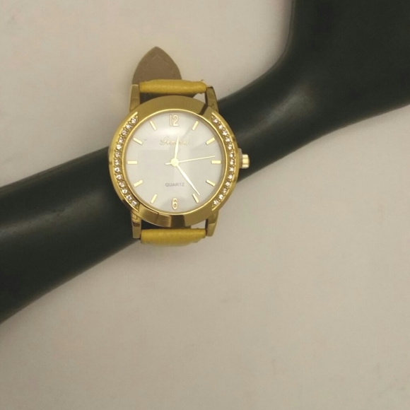Yellow Luxury Watch, Summer Watch - Picture 2 of 6